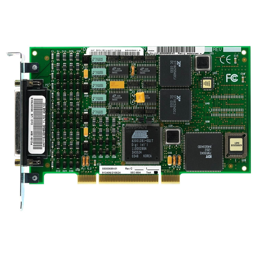 93H6540 IBM DIGI 8-PORT PCI 8R ASYNC ADAPTER CARD